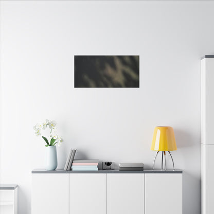 Dappled Shadow Play Canvas Art - Dark Japandi Ma