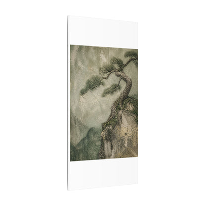 Fukinsei Pine Tree Canvas Art - Japandi Texture