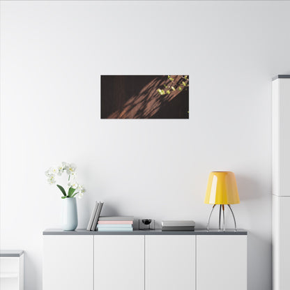 Rust Patina Moody Minimal Canvas Art | Sophisticated Dark Japandi Art