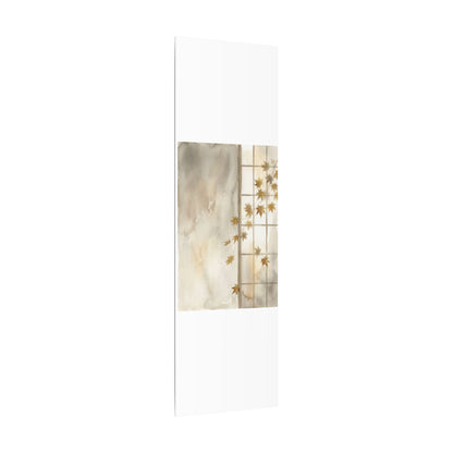 Warm Shoji Screen Canvas Art - Watercolor Japandi