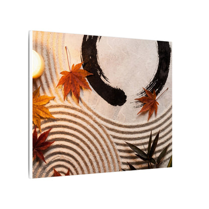 Tranquil Rock Garden Canvas Art - Enso Zen