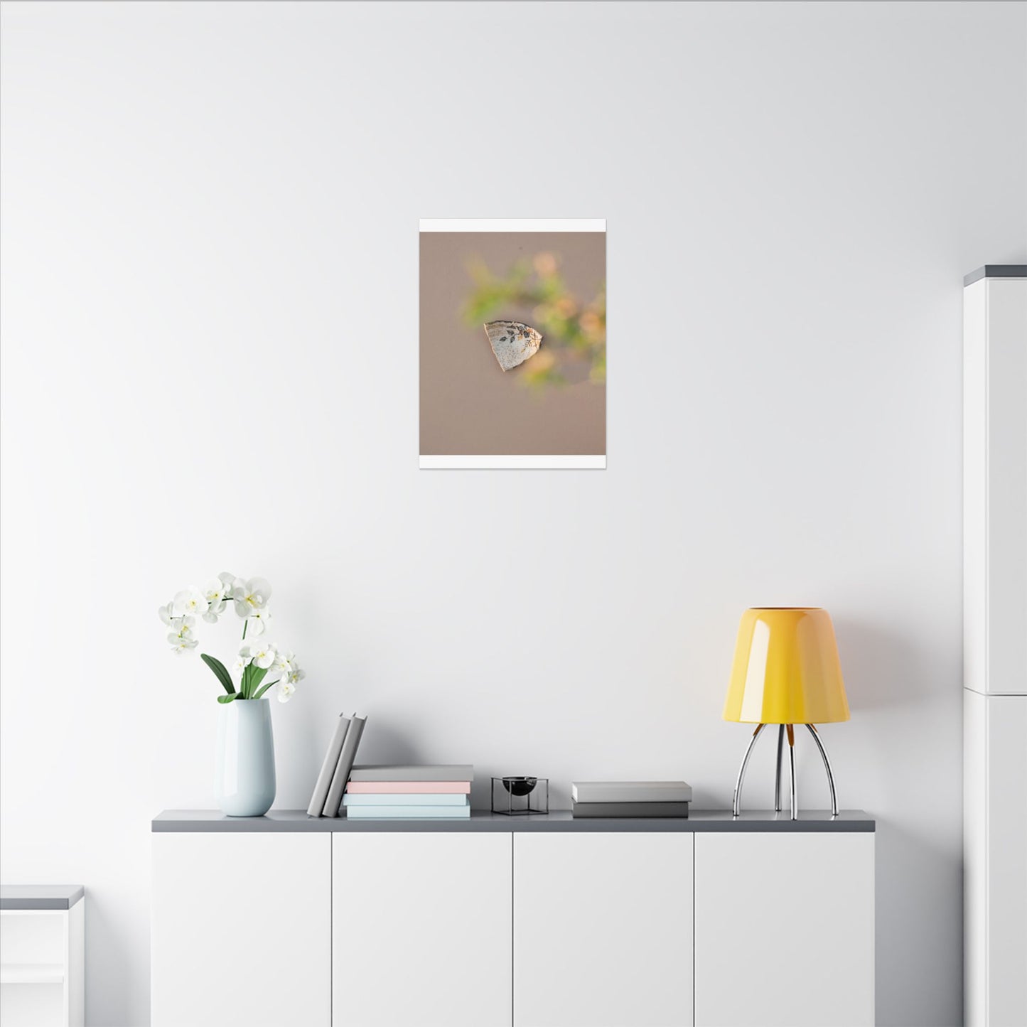 Ceramic Bowl Canvas Art | Spring Japandi Japanese Pattern Art
