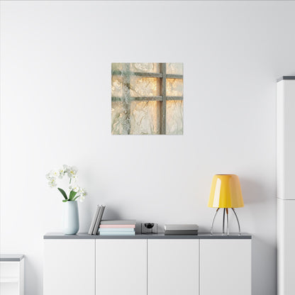 Ceramic Bowl Spring Canvas Art | Japandi Earthy Design
