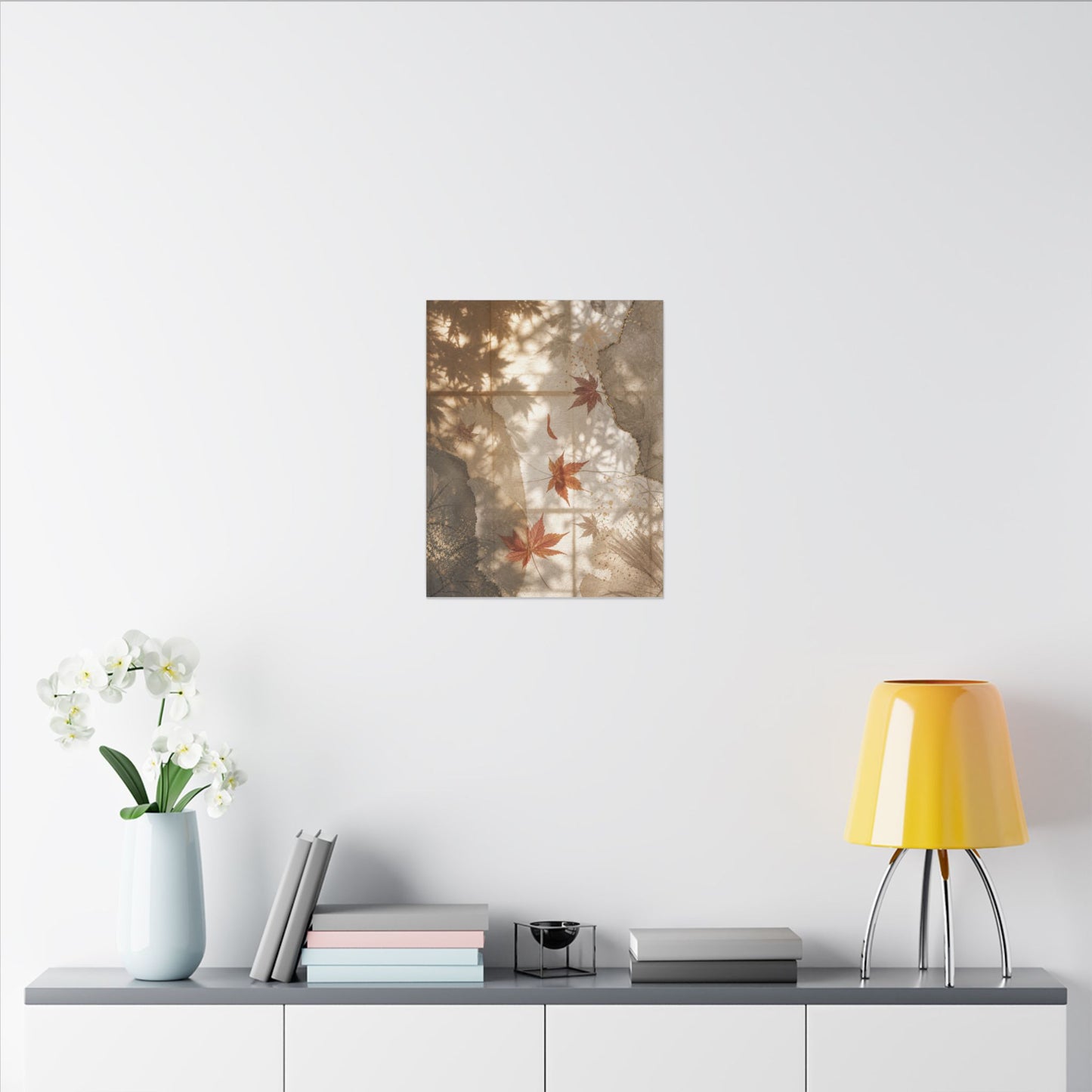 Datsuzoku Shoji Screen Canvas Art - Japandi Japanese Pattern