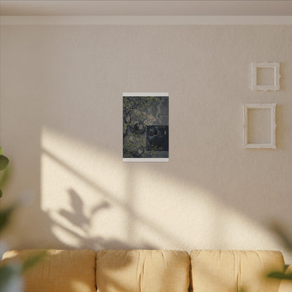 Spring Incense Smoke Ukiyo E Inspired Canvas Art | Tranquil Decor