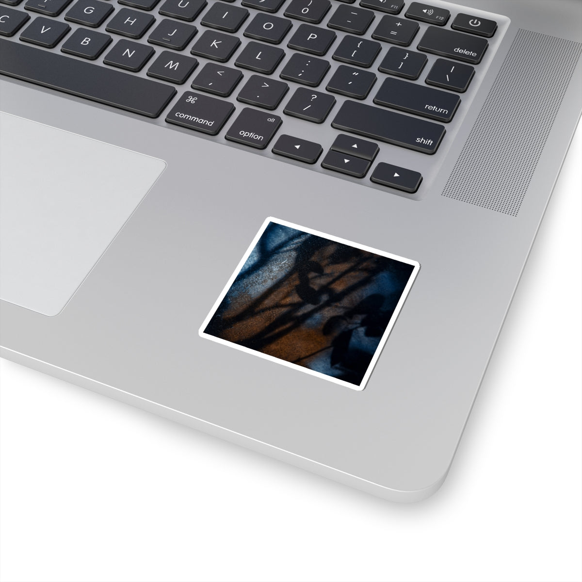 Luxurious Shadow Play Sticker - Moody Minimal Dark Japandi