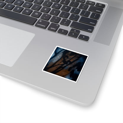 Luxurious Shadow Play Sticker - Moody Minimal Dark Japandi