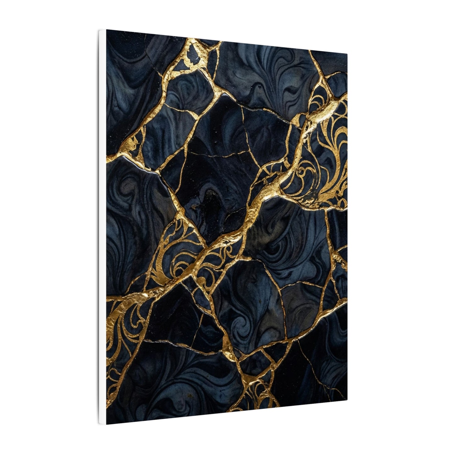Kintsugi Gold Vein Canvas Art