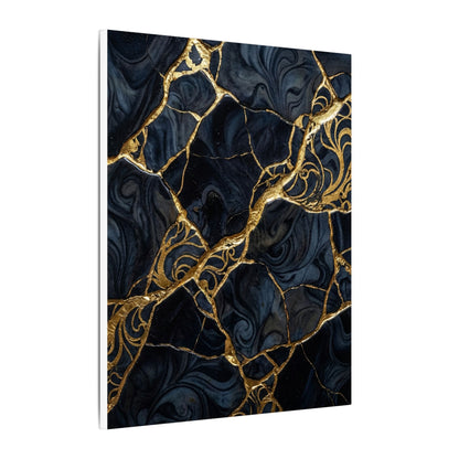 Kintsugi Gold Vein Canvas Art