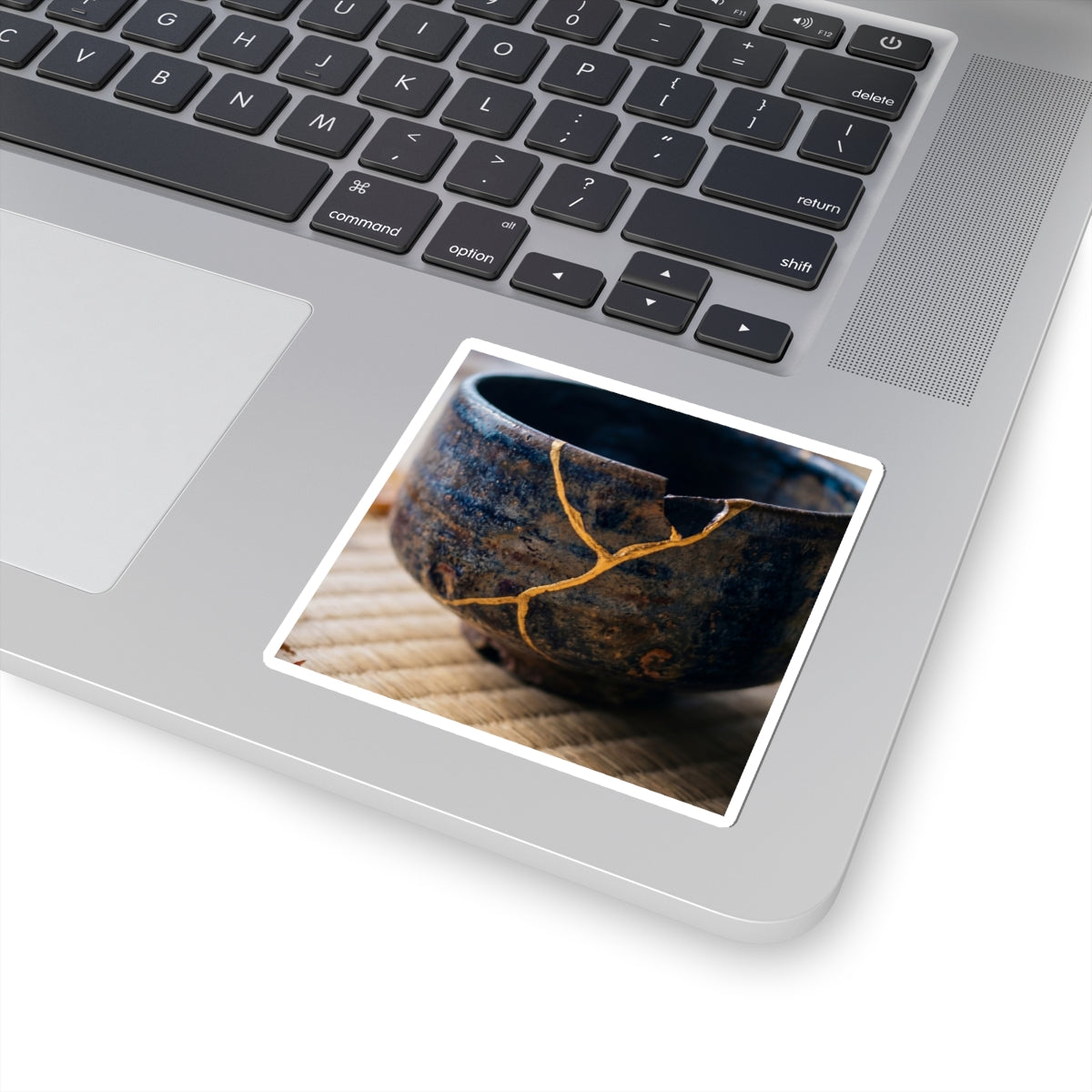 Ma Tea Ceremony Sticker - Kintsugi Gold Vein