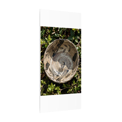 Elegant Ceramic Bowl Canvas Art - Japanese Pattern Japandi