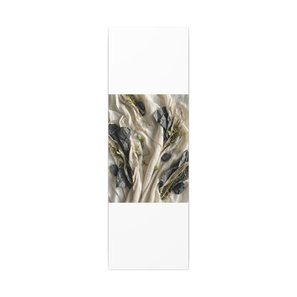 Spring Silk Drape Texture Canvas Art | Warm Decor