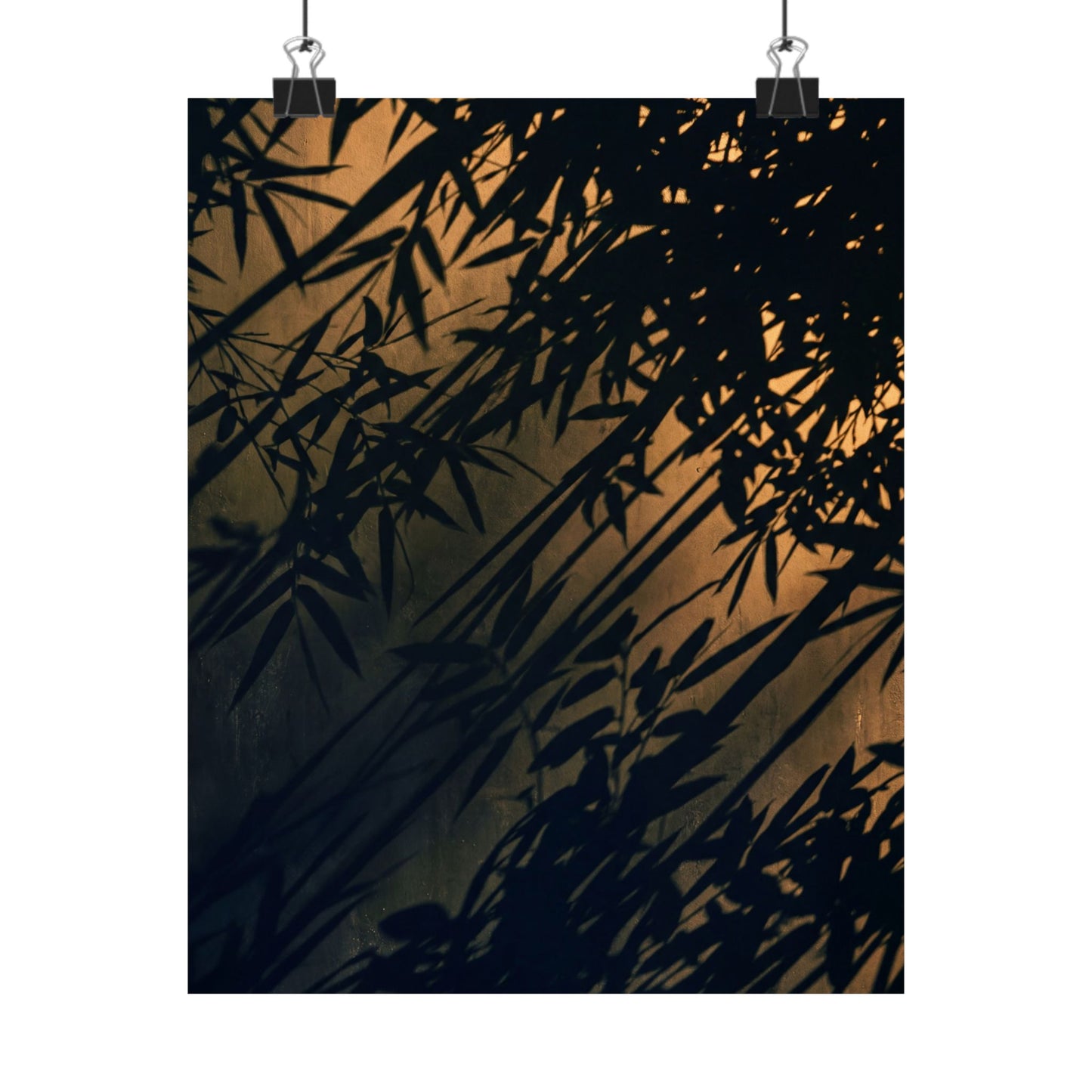 Summer Shadow Play Shadow Zen Wall Art Print | Luxurious Decor Art Print