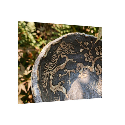 Ceramic Bowl Canvas Art | Summer Japandi Japanese Pattern Art