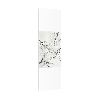 Cherry Blossom Canvas Art | Winter Japandi Watercolor Art