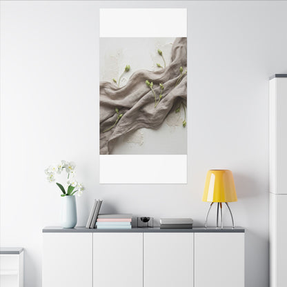 Overcast Silk Drape Canvas Art - Japandi Ma