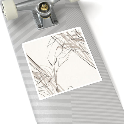 Ma Shoji Screen Sticker - Japandi Minimal Line