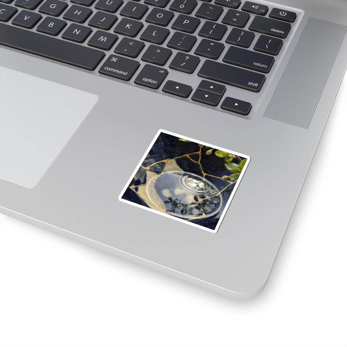 Water Ripple Sticker | Spring Kintsugi Gold Repair Art