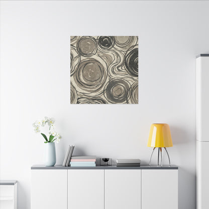 Wabi-sabi Pattern Japandi Japanese Pattern Canvas Art