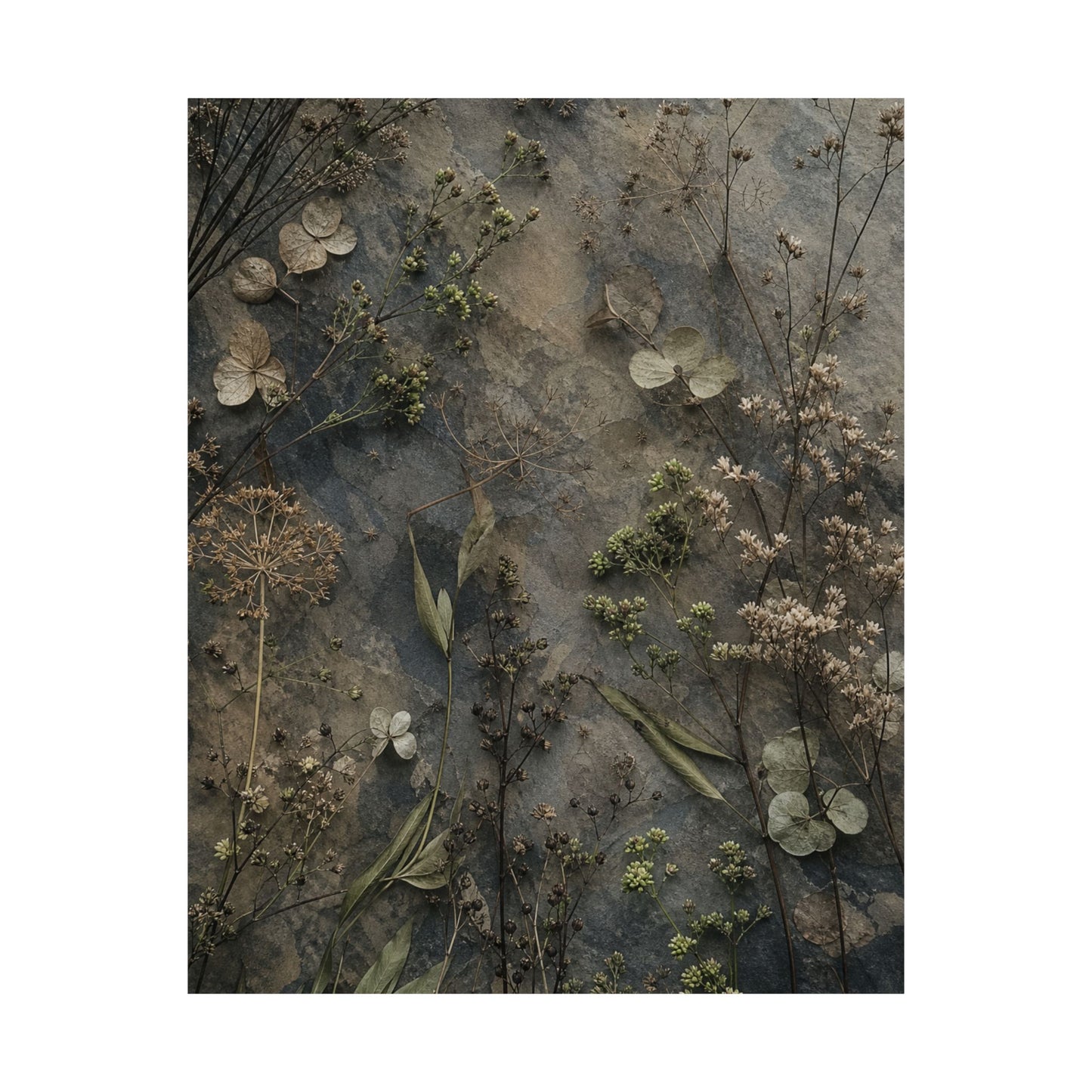 Dawn Dried Flowers Wall Art Print - Japandi Fukinsei