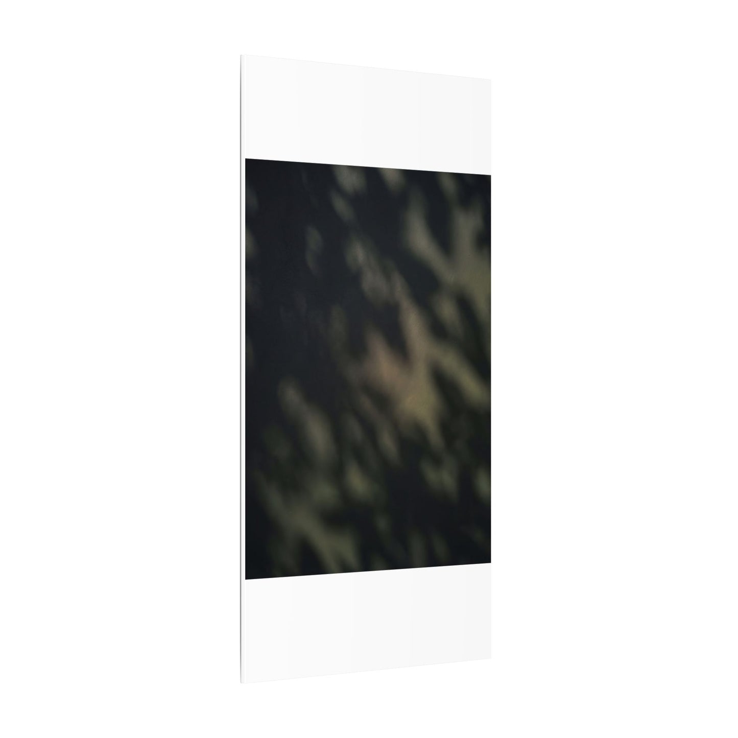 Dappled Shadow Play Canvas Art - Dark Japandi Ma