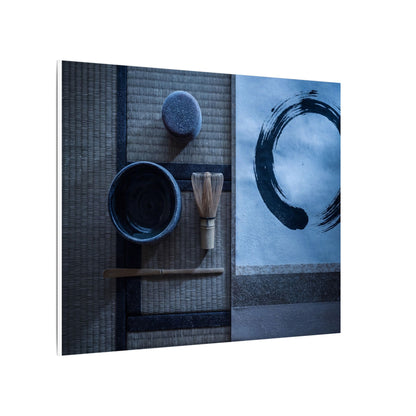 Tea Ceremony Enso Canvas Art | Calm Zen Art