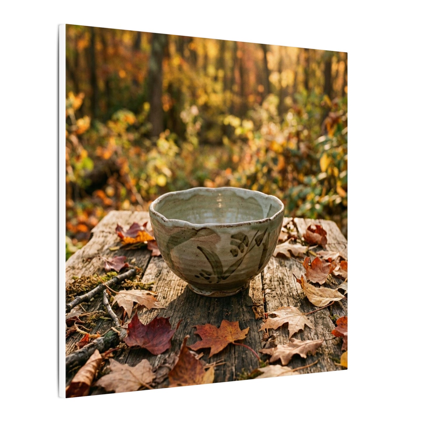 Spring Rock Garden Moody Minimal Canvas Art | Luxurious Decor