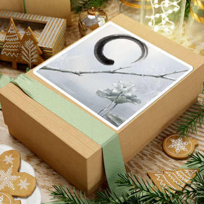 Ma Lotus Flower Sticker - Zen Enso