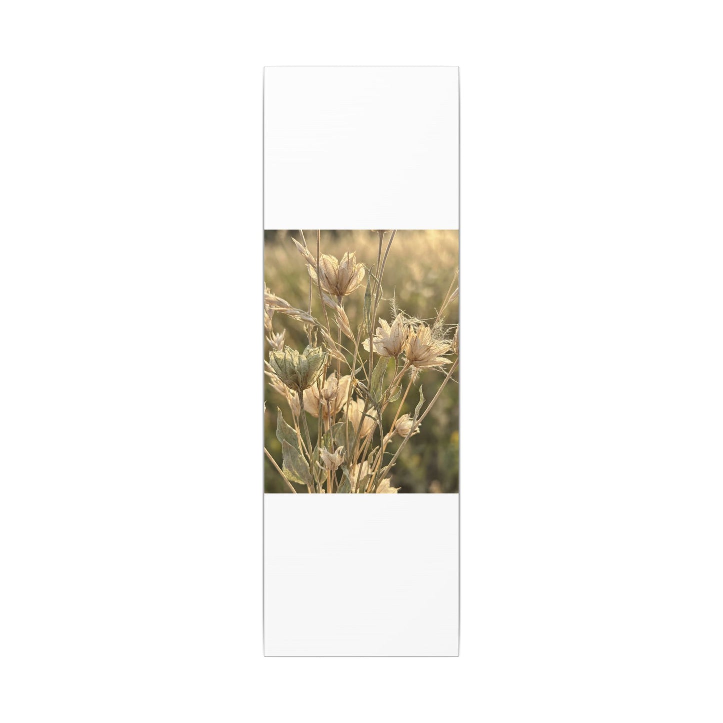 Summer Dried Flowers Minimal Line Canvas Art | Cozy Decor