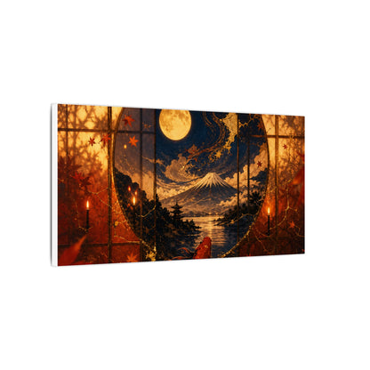 Beautiful Shoji Screen Canvas Art - Gold Vein Kintsugi