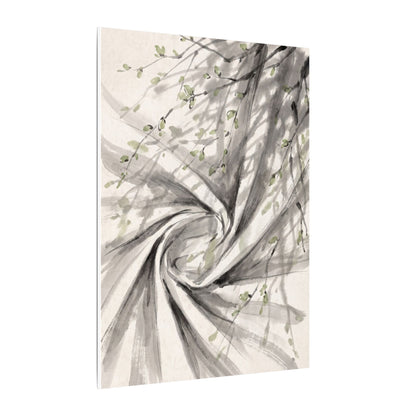 Silk Drape Spring Canvas Art | Zen Contemplative Design