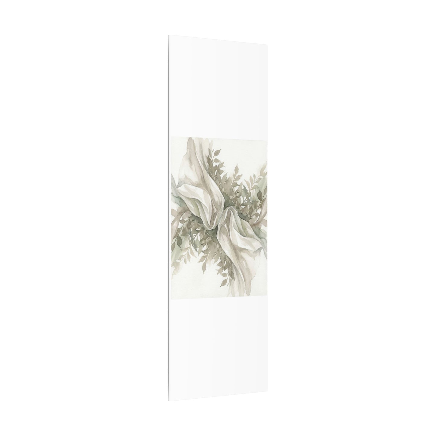 Summer Silk Drape Watercolor Canvas Art | Cozy Decor