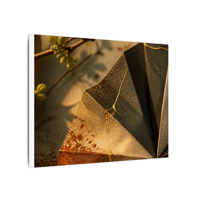 Ma Paper Fold Canvas Art - Kintsugi Broken Beauty
