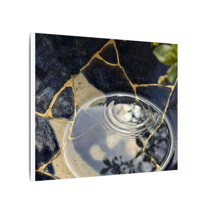 Water Ripple Spring Canvas Art | Kintsugi Beautiful Design