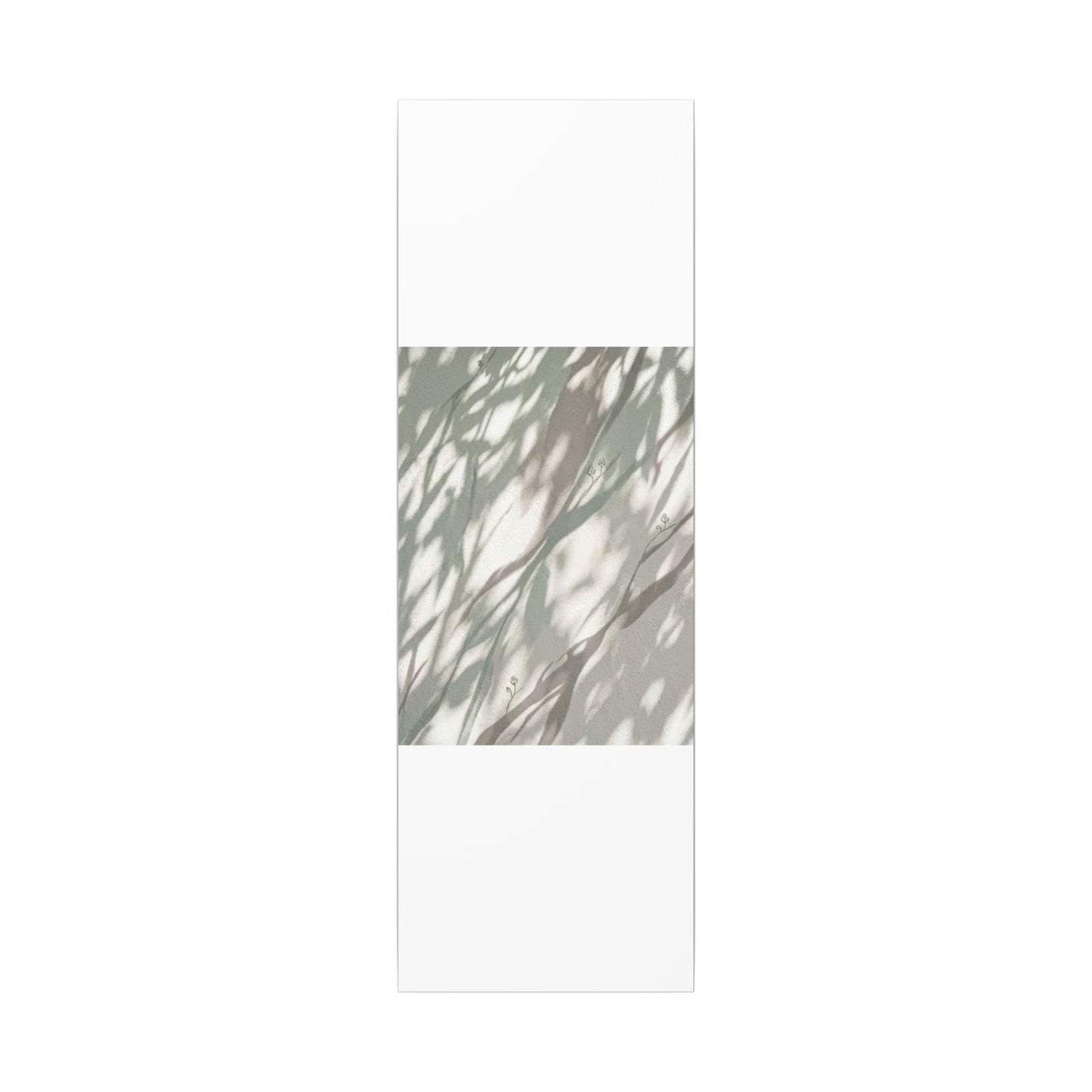 Japandi Shadow Play in Dappled | Japanese Pattern Canvas Art