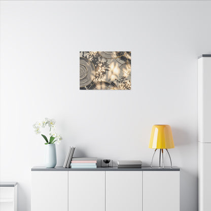 Healing Water Ripple Canvas Art - Gold Vein Kintsugi