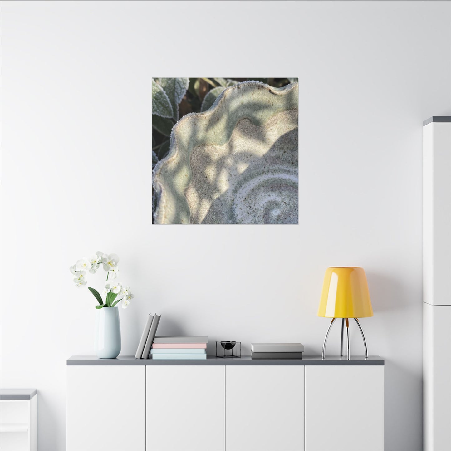 Dappled Ceramic Bowl Canvas Art - Japandi Seijaku
