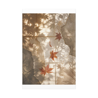 Datsuzoku Shoji Screen Canvas Art - Japandi Japanese Pattern