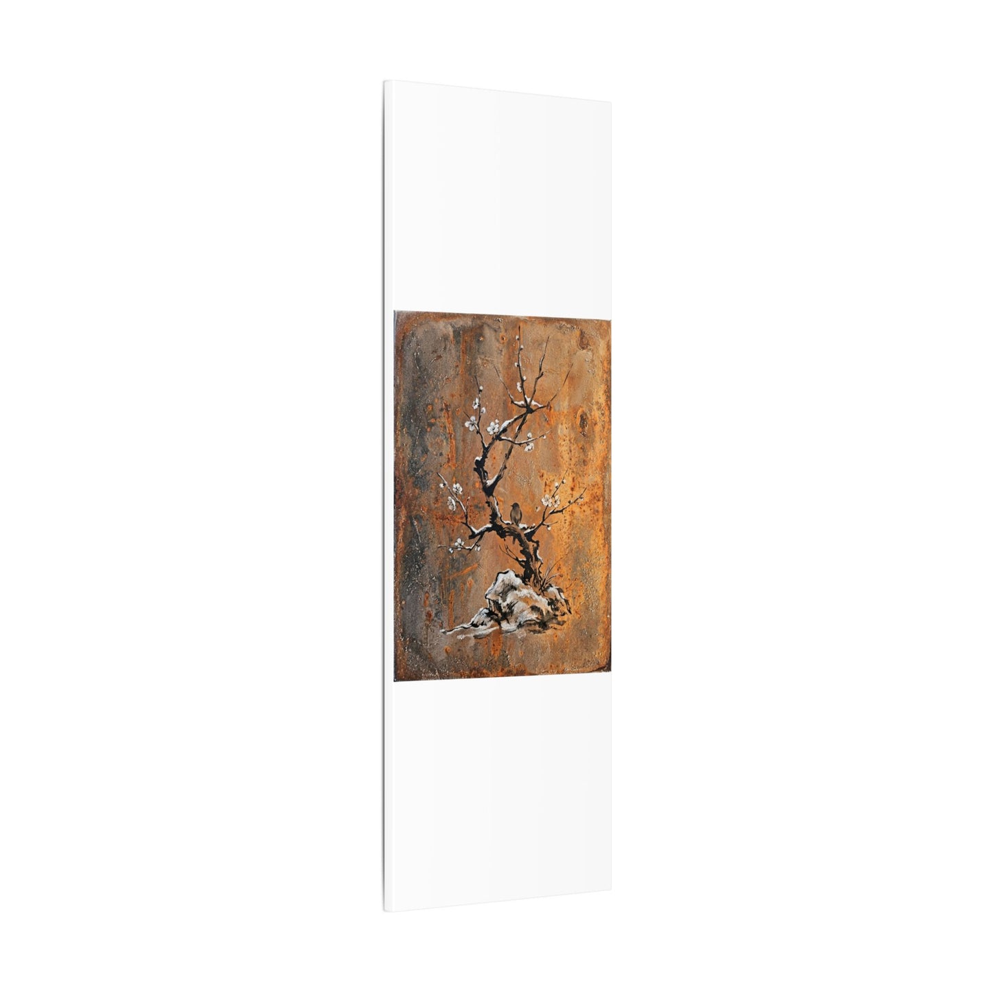Datsuzoku Rust Patina Canvas Art - Zen Sumi E