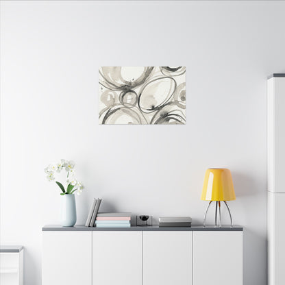 Handcrafted Feel Japandi Watercolor Canvas Art
