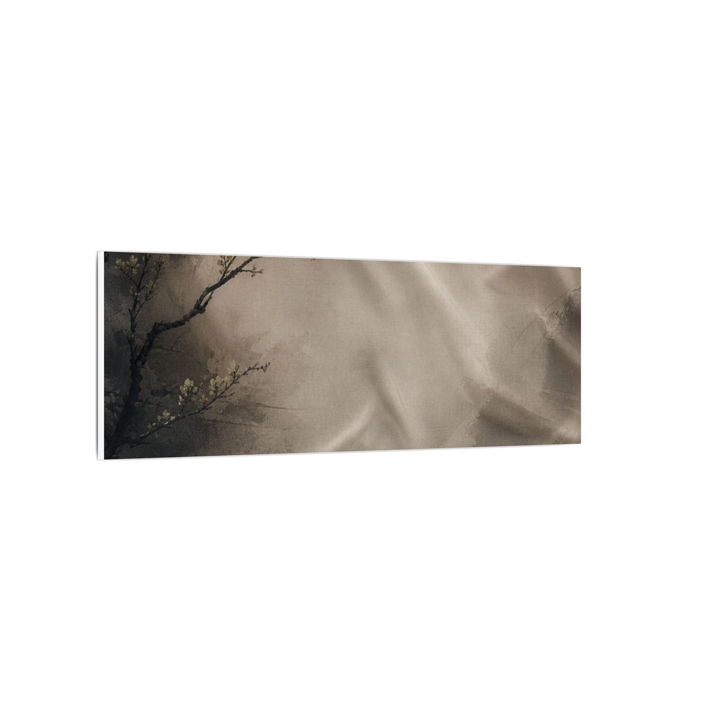 Silk Drape Canvas Art | Spring Japandi Japanese Pattern Art