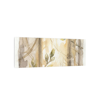 Shoji Screen Spring Canvas Art | Japandi Cozy Design