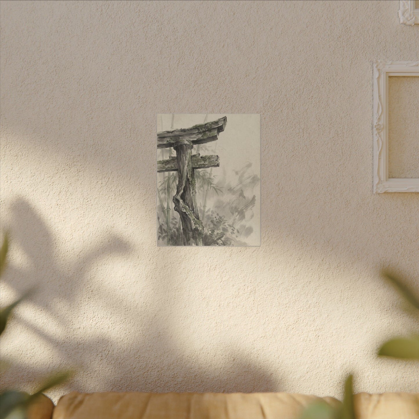 Torii Gate Summer Canvas Art | Zen Tranquil Design