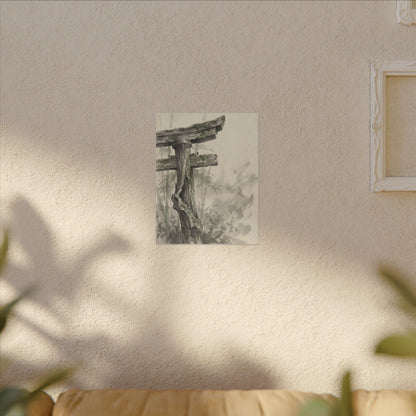 Torii Gate Summer Canvas Art | Zen Tranquil Design