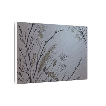 Spring Dried Flowers Japanese Pattern Canvas Art | Cozy Decor
