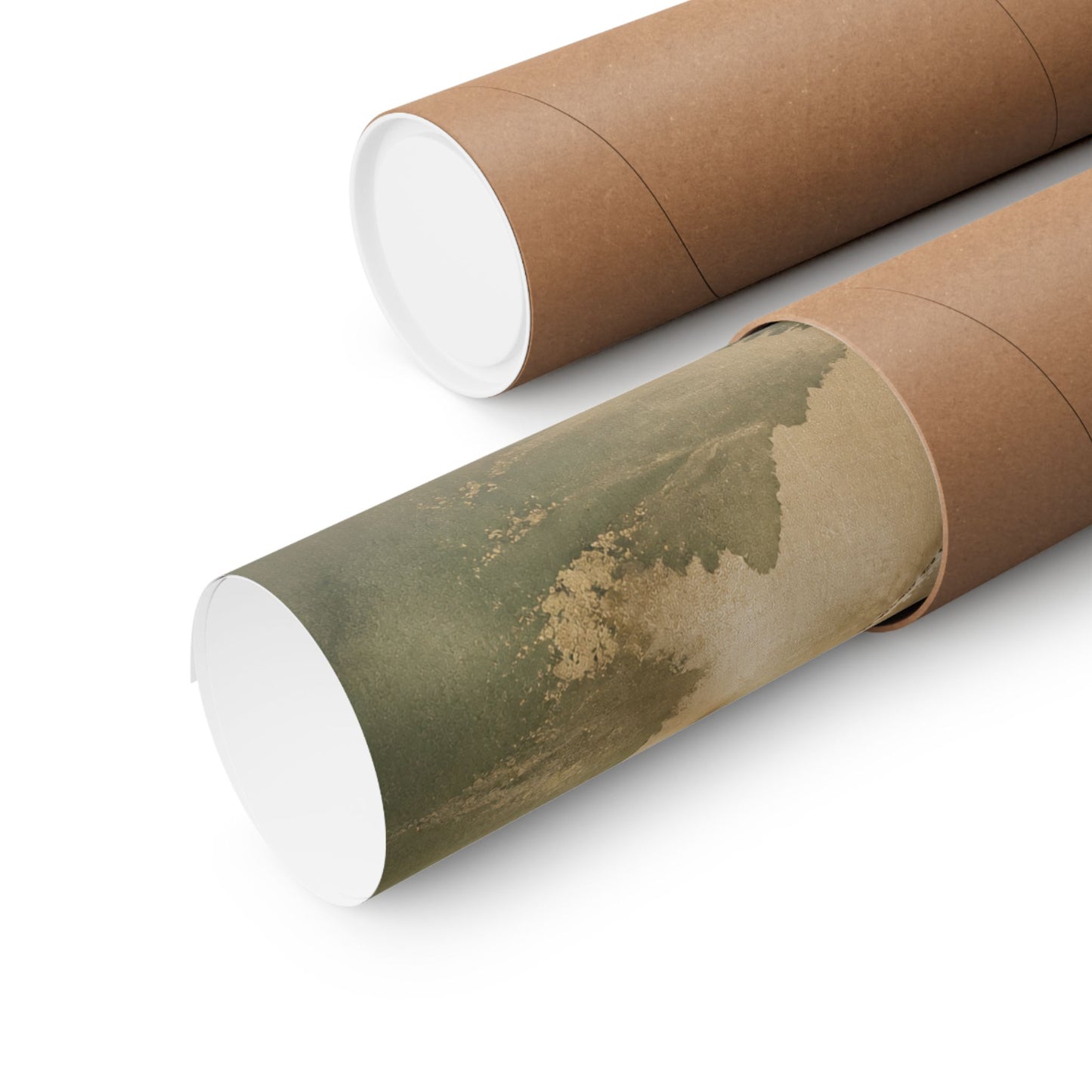 Candlelight Silk Drape Wall Art Print - Japandi Ma