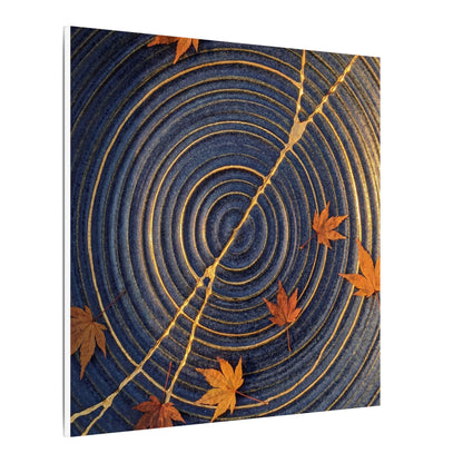 Water Ripple Gold Repair Canvas Art | Healing Kintsugi Art