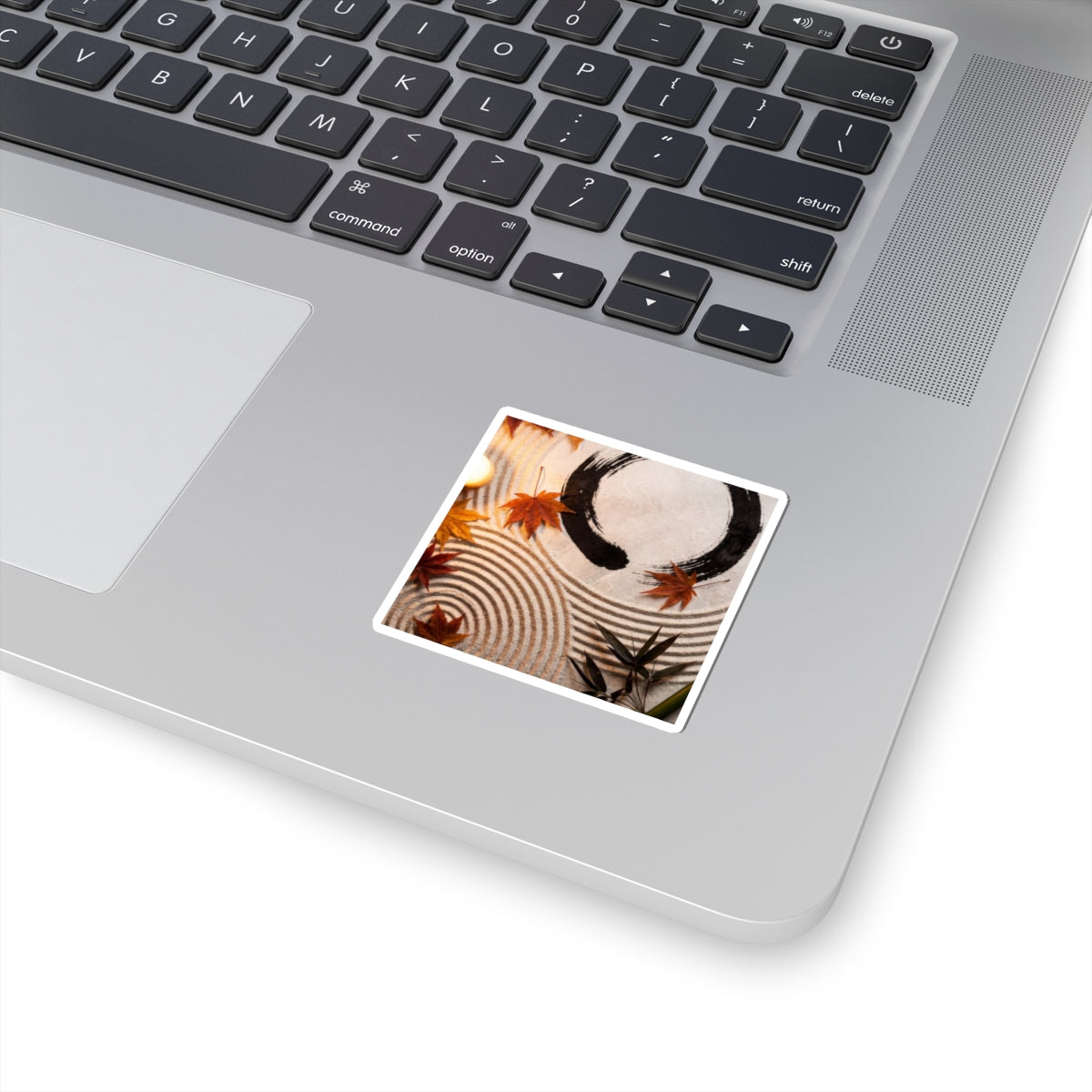 Zen Rock Garden in Candlelight | Enso Sticker