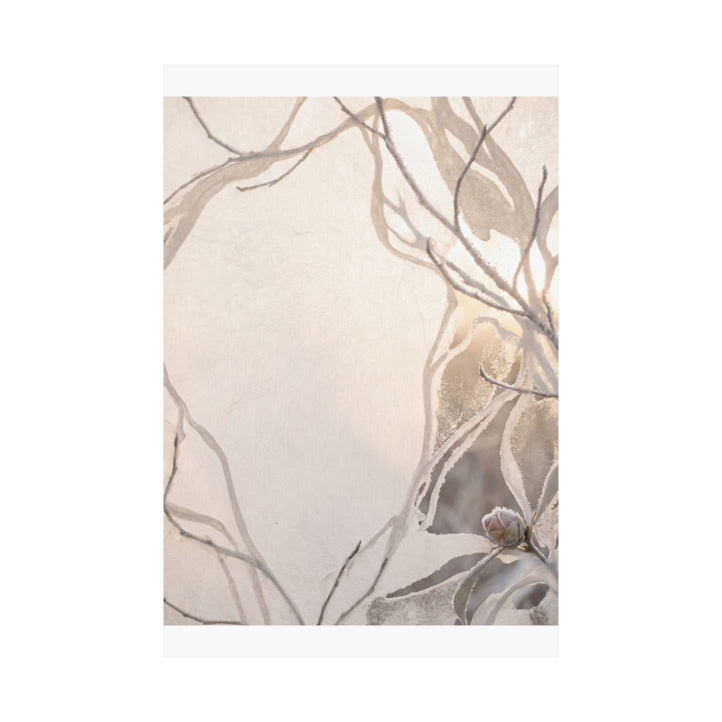 Golden Hour Shoji Screen Wall Art Print - Japandi Datsuzoku