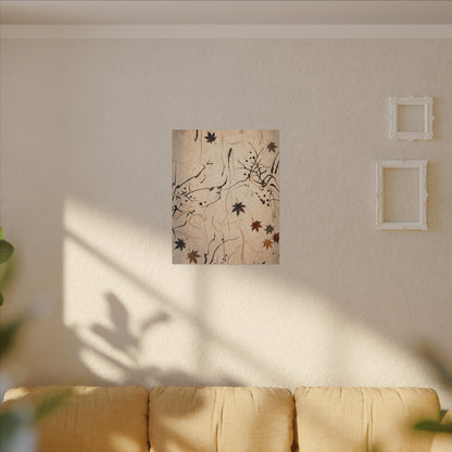 Golden Hour Shoji Screen Canvas Art - Japandi Fukinsei